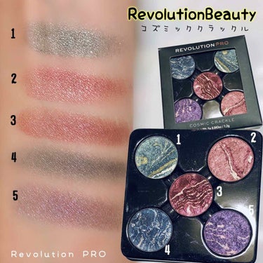 Refill Eyeshadow Pack - Cosmic Crackle/MAKEUP REVOLUTION/パウダーアイシャドウを使ったクチコミ（1枚目）