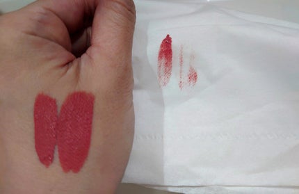 シフォンマット ルージュ/ESPRIQUE/口紅を使ったクチコミ(8枚目)