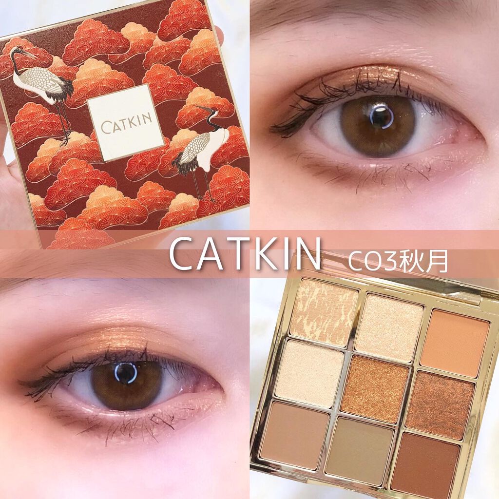 長相思シリーズ 9色アイシャドウパレット/CATKIN/アイシャドウパレットを使ったクチコミ(1枚目)