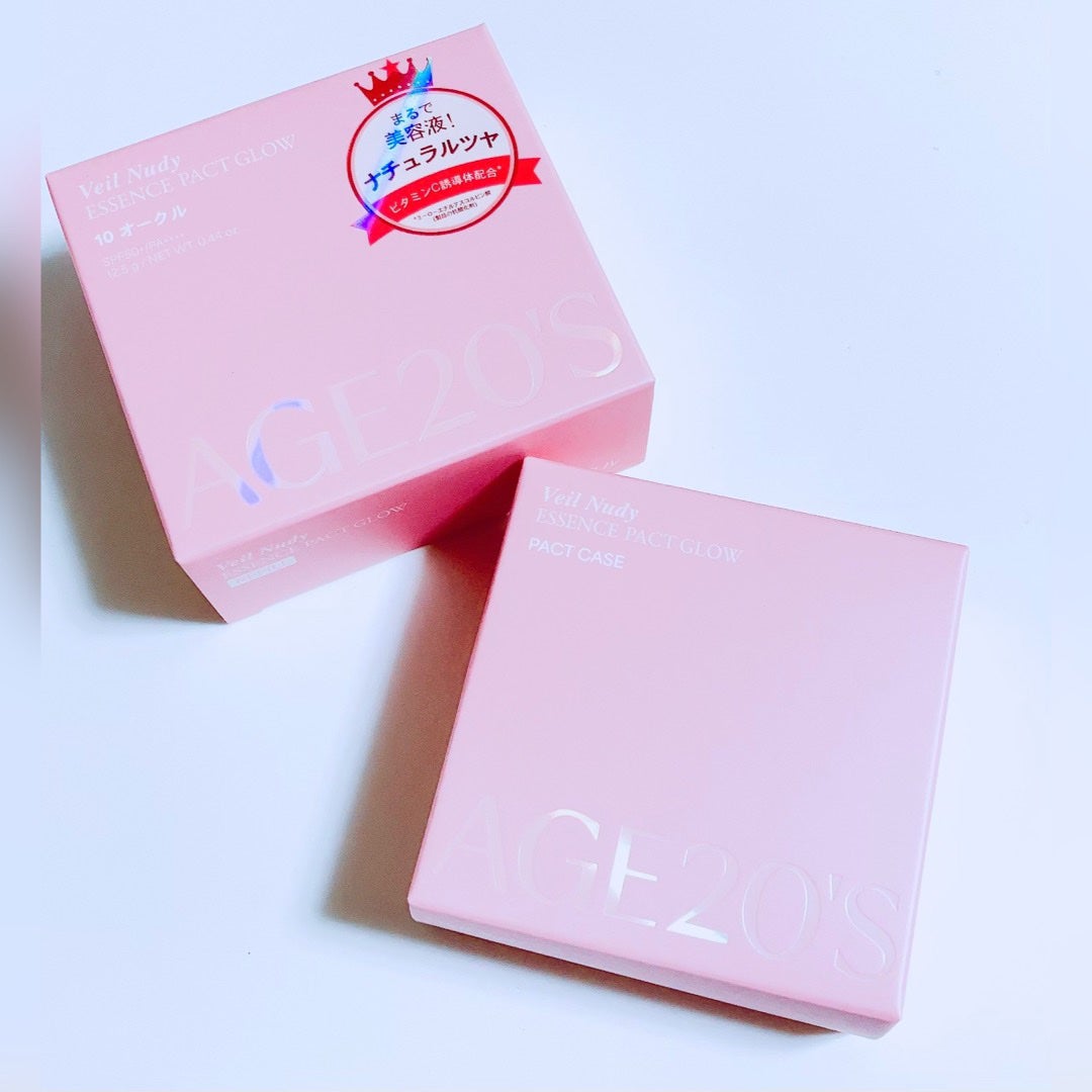 ヴェールヌーディ エッセンスパクトグロウ/AGE20’s/クリーム・エマルジョンファンデーションを使ったクチコミ(10枚目)