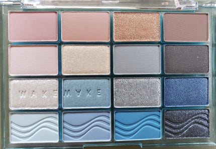 ソフトブラーリングアイパレット/wakemake/アイシャドウパレットを使ったクチコミ(6枚目)