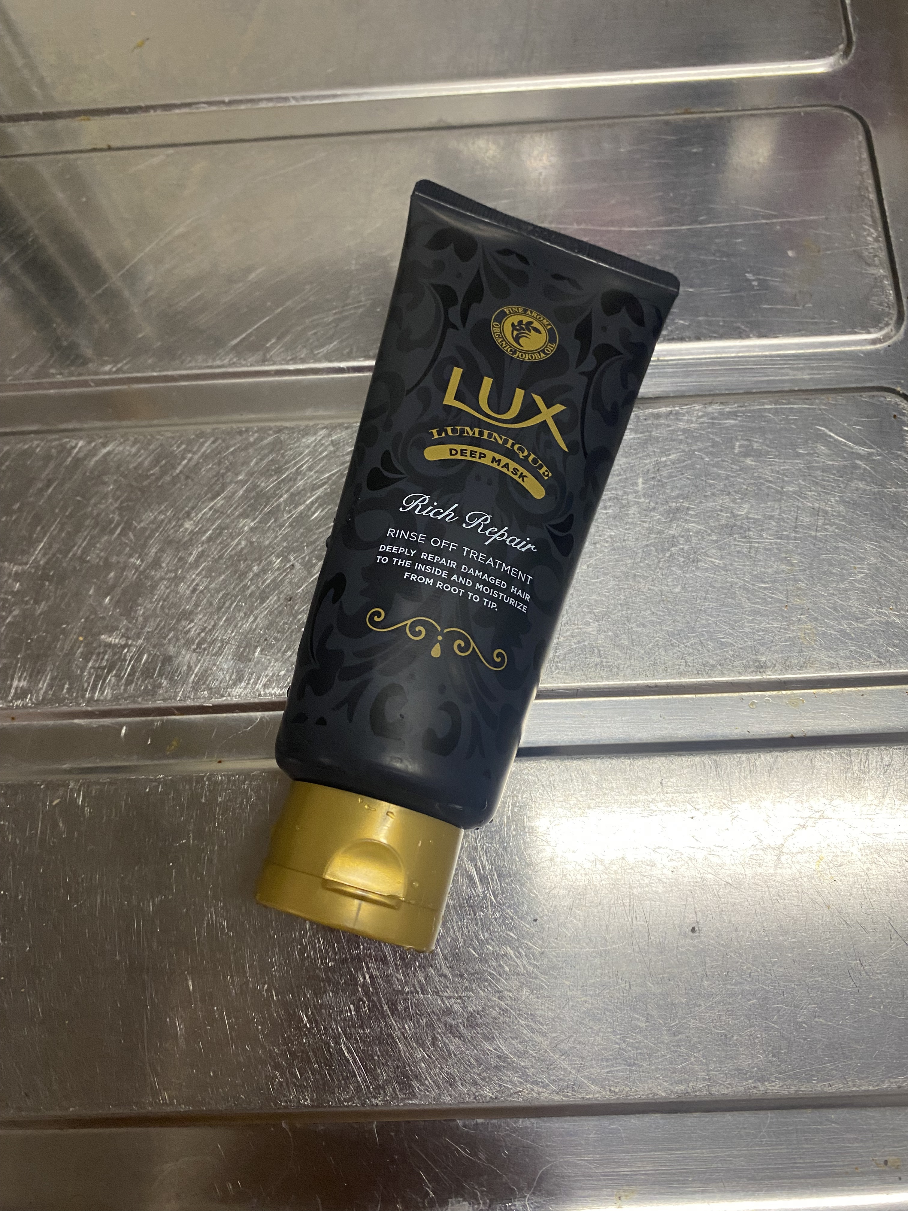 ルミニーク リッチリペア マスク/LUX/ヘアマスク・ヘアパックを使ったクチコミ（2枚目）