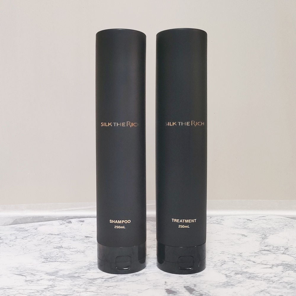 SILK THE RICH スカルプ&リペア シャンプー・トリートメント/SILK THE RICH/市販シャンプーを使ったクチコミ(5枚目)