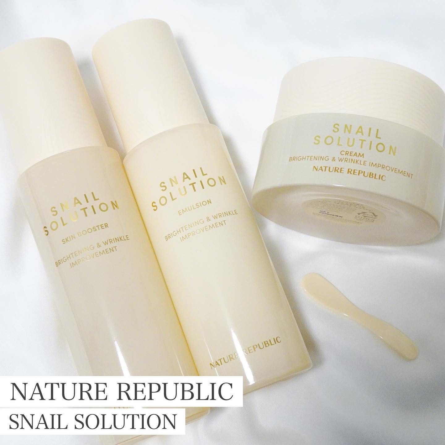 （旧）スネイルソリューションスキンブースター/ネイチャーリパブリック/ブースター・導入液を使ったクチコミ（1枚目）