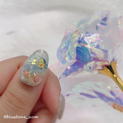 ジェルネイル(ライト対応)/セリア/ジェルネイルを使ったクチコミ(3枚目)