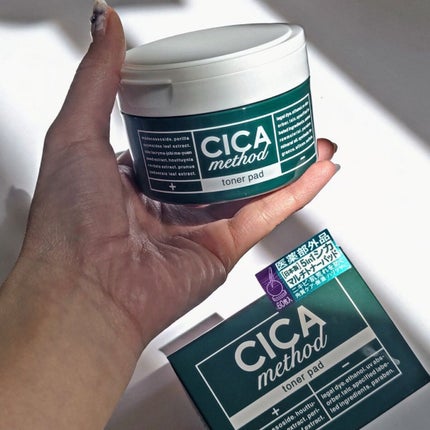 CICA method TONER PAD/コジット/化粧水を使ったクチコミ(2枚目)