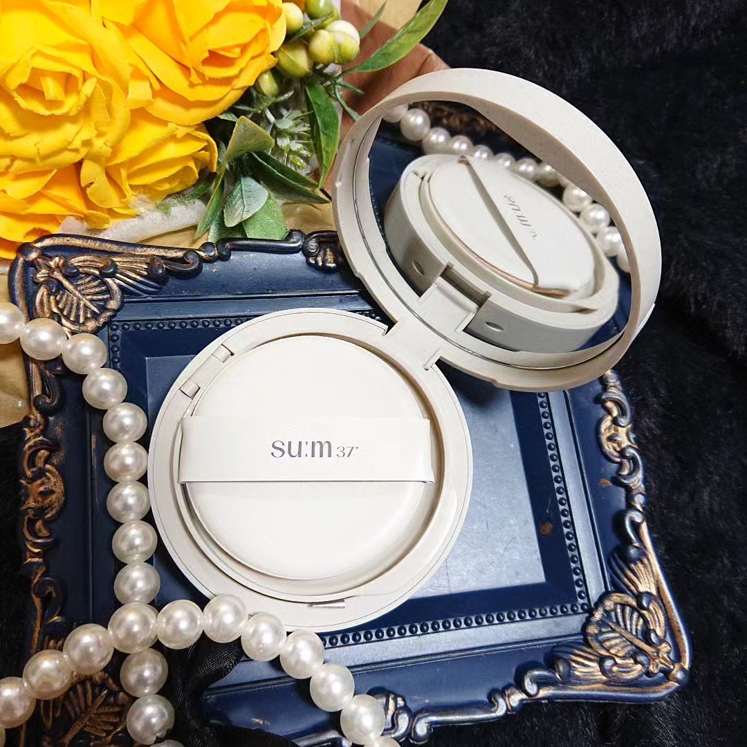 スキンステイ ソフトグロウクッション/su:m37°/クッションファンデーションを使ったクチコミ(3枚目)