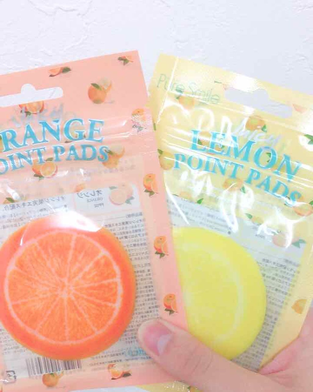 ジューシーフルーツ ポイントパッド オレンジ/Pure Smile/シートマスク・パックを使ったクチコミ（1枚目）