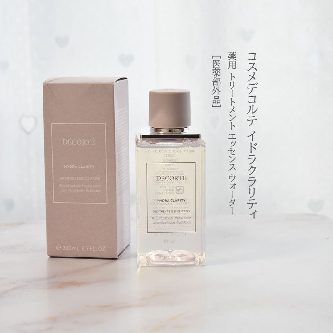 イドラクラリティ　薬用 トリートメント エッセンス ウォーター/DECORTÉ/化粧水を使ったクチコミ（1枚目）
