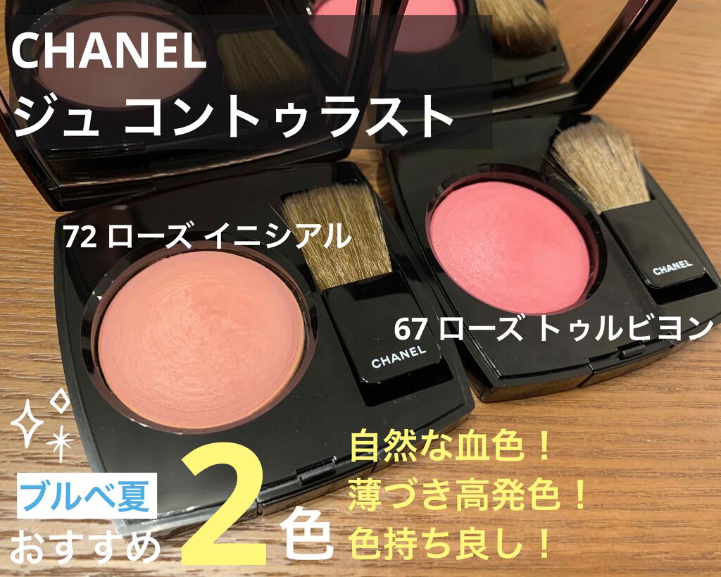 シャネル CHANEL ジュ コントゥラスト チークカラー#72 - ベースメイク