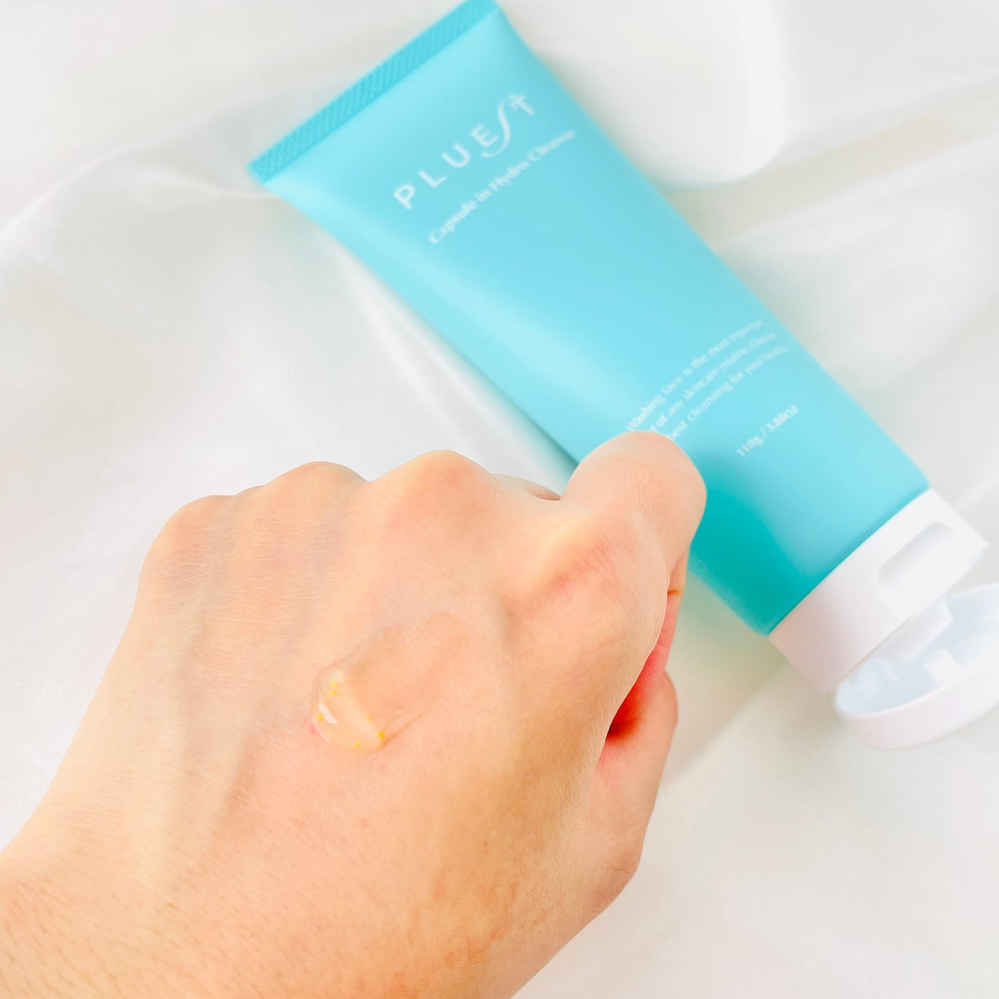 カプセルインハイドロクレンズ/PLUEST/クレンジングジェルを使ったクチコミ(3枚目)