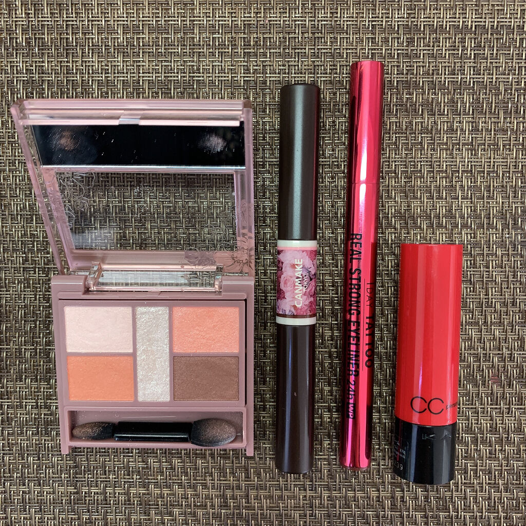 リアルストロングアイライナー24hWP CB クラシカルバーガンディ/K-パレット/リキッドアイライナーを使ったクチコミ（3枚目）