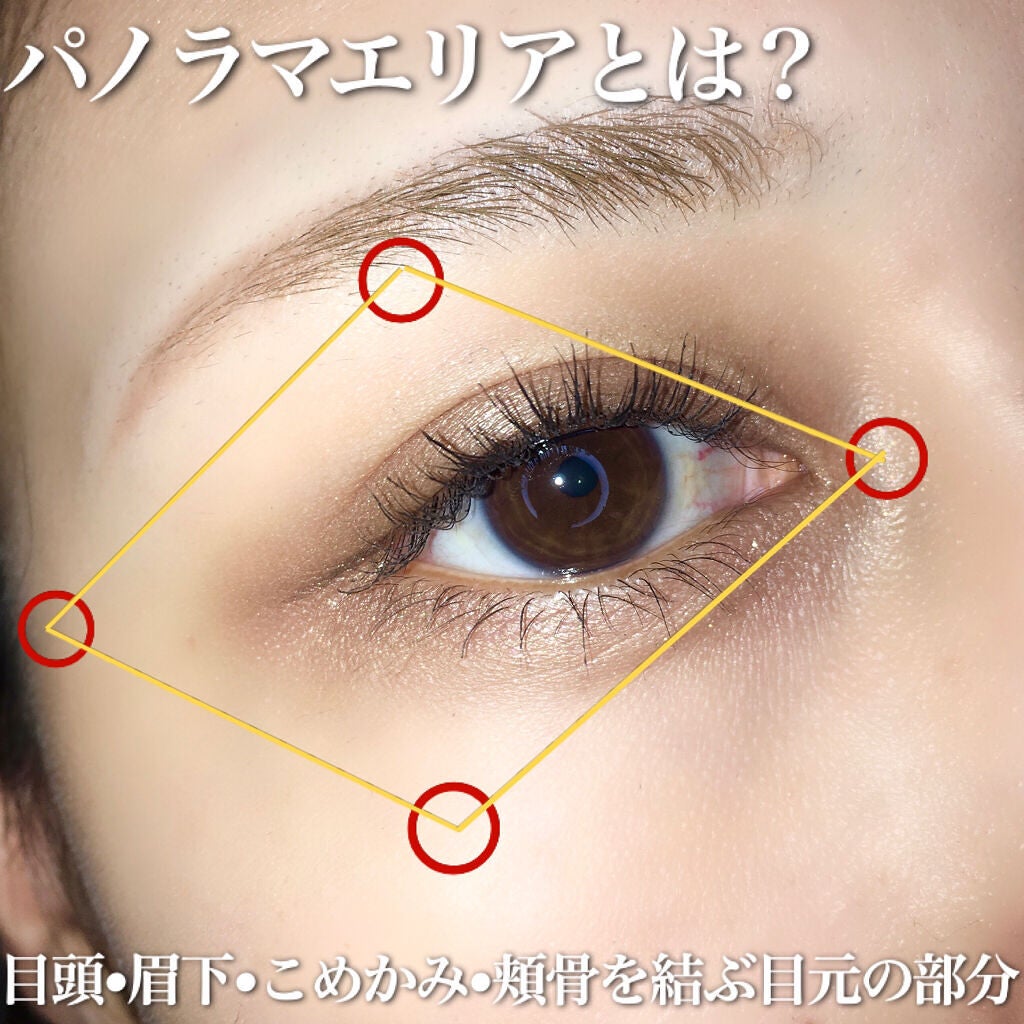 パノラマデザイン アイパレット/Visée/アイシャドウパレットを使ったクチコミ(3枚目)