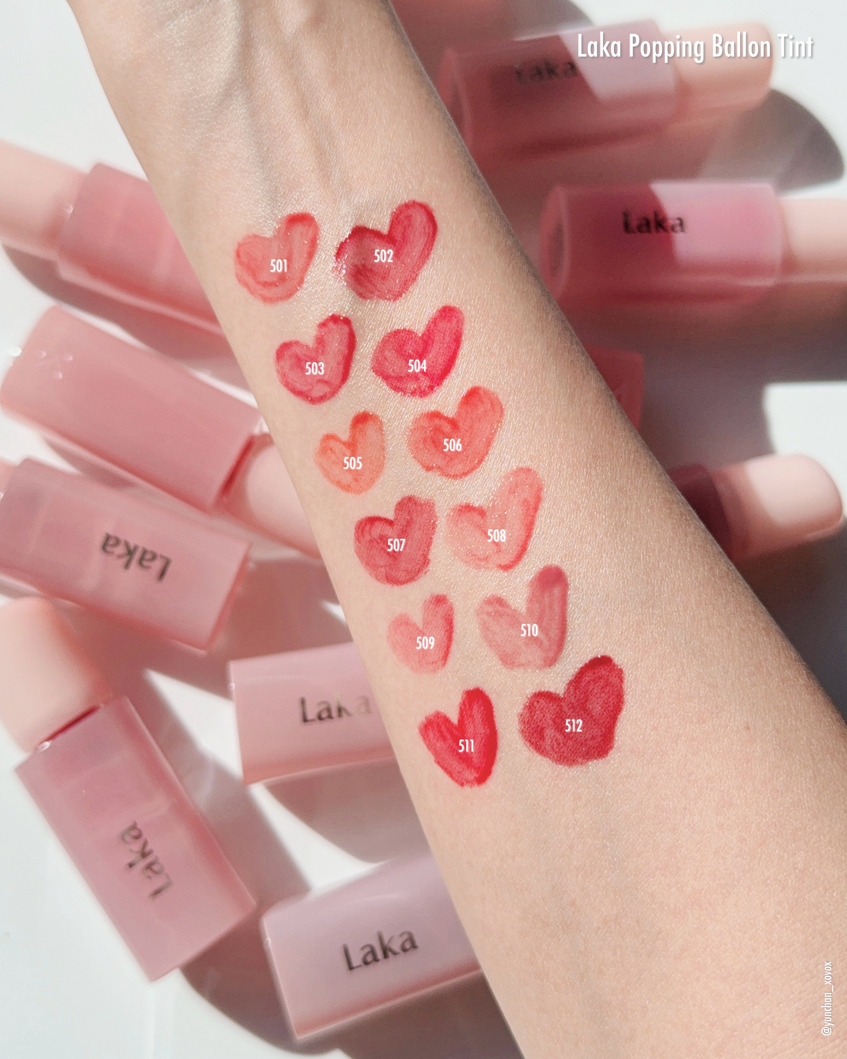 ポッピングバルーンティント、CLIO5個