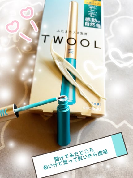 TWOOLダブルアイリッドハイブリットフィルム/SHOBIDO/二重まぶた用アイテムを使ったクチコミ(3枚目)