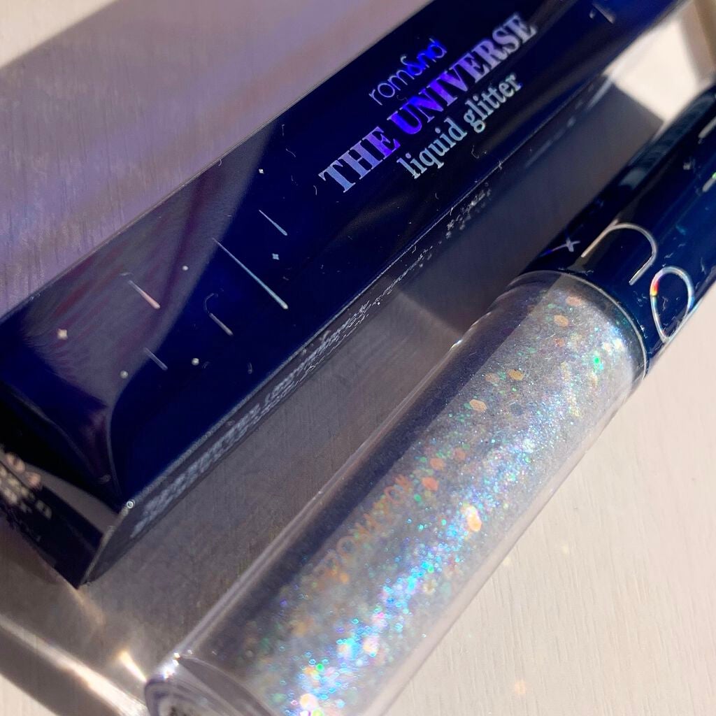 リキッド グリッター シャドウ/rom&nd/グリッターを使ったクチコミ(2枚目)