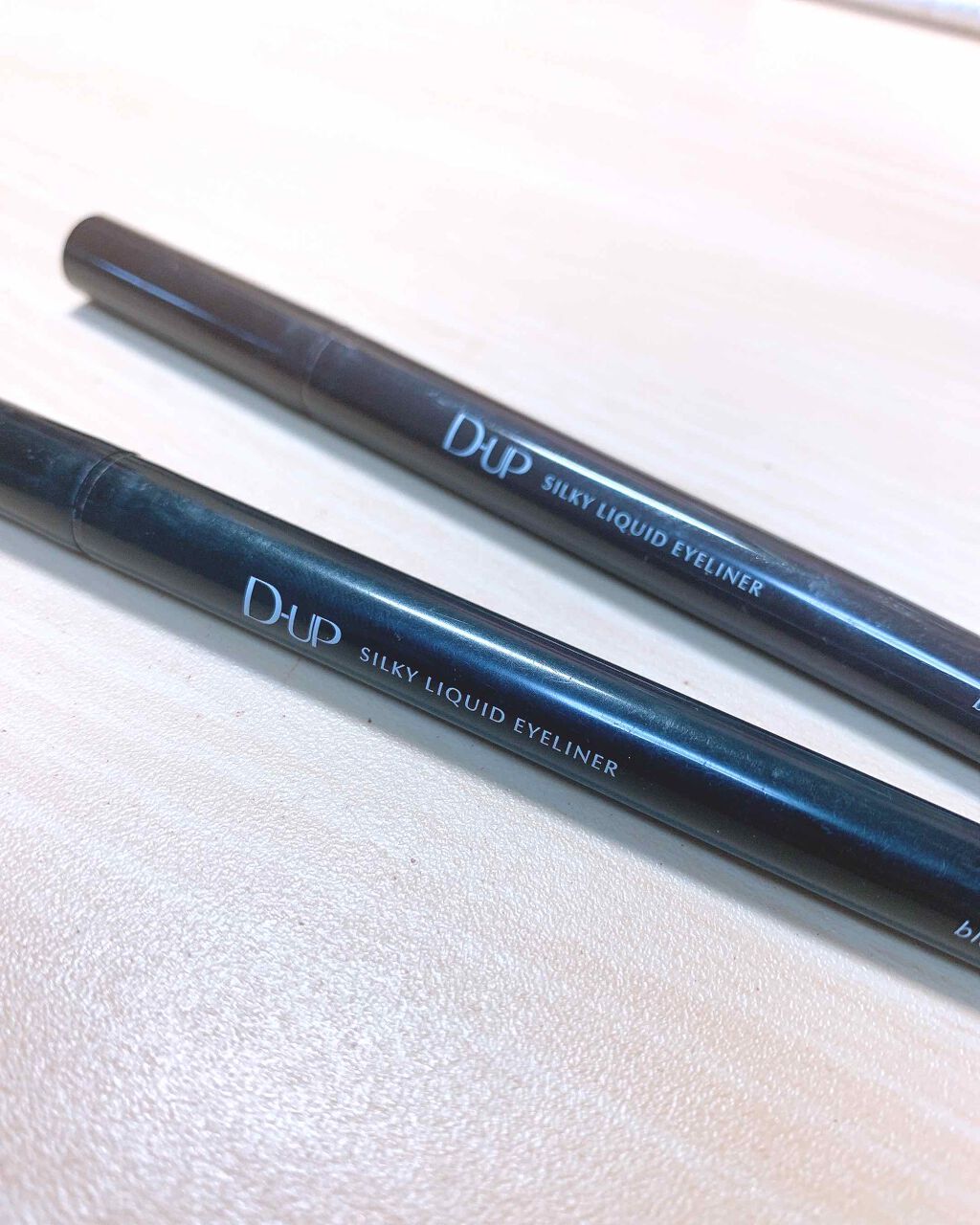 【旧品】シルキーリキッドアイライナーWP/D-UP/リキッドアイライナーを使ったクチコミ(1枚目)