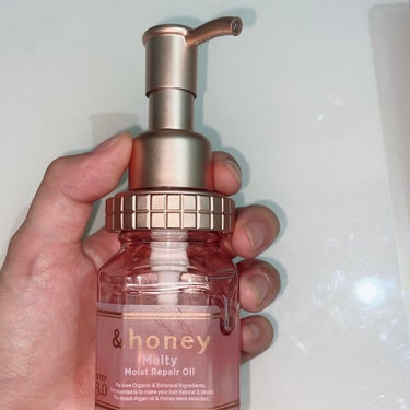 &honey Melty モイストリペア ヘアオイル 3.0/&honey/ヘアオイルを使ったクチコミ（2枚目）