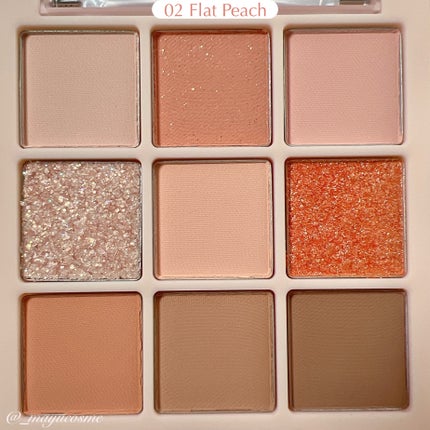 ムードブレンディングシャドウパレット/Coralhaze/アイシャドウパレットを使ったクチコミ(4枚目)