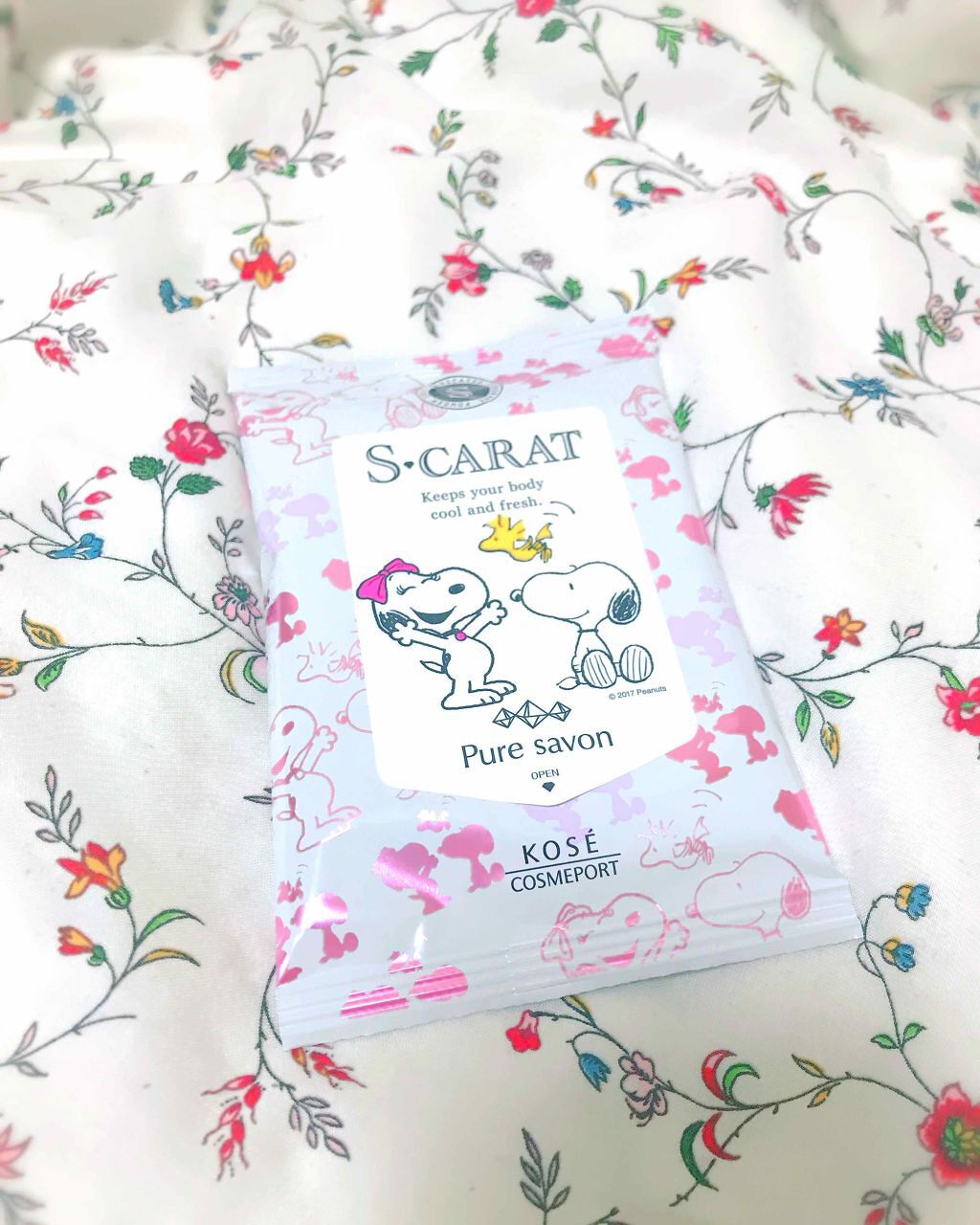 薬用デオドラント パウダーシート（ピュアシャボン）/エスカラット/ボディシートを使ったクチコミ（1枚目）