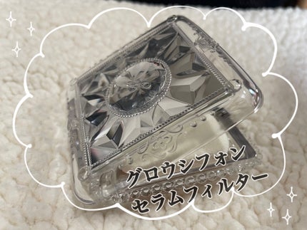 グロウシフォン セラムフィルター/JILL STUART/パウダーファンデーションを使ったクチコミ(1枚目)