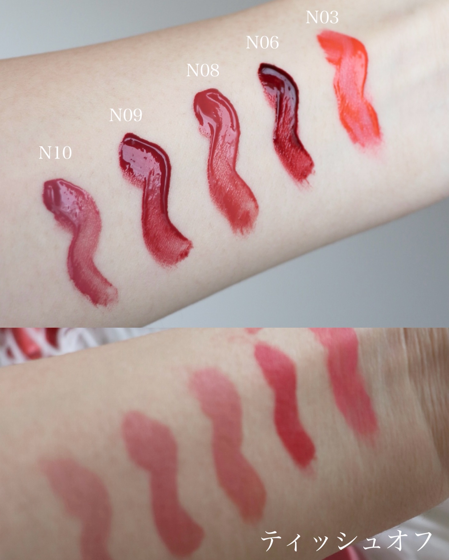 ショッキングリップティント/TONYMOLY/リップティントを使ったクチコミ（3枚目）