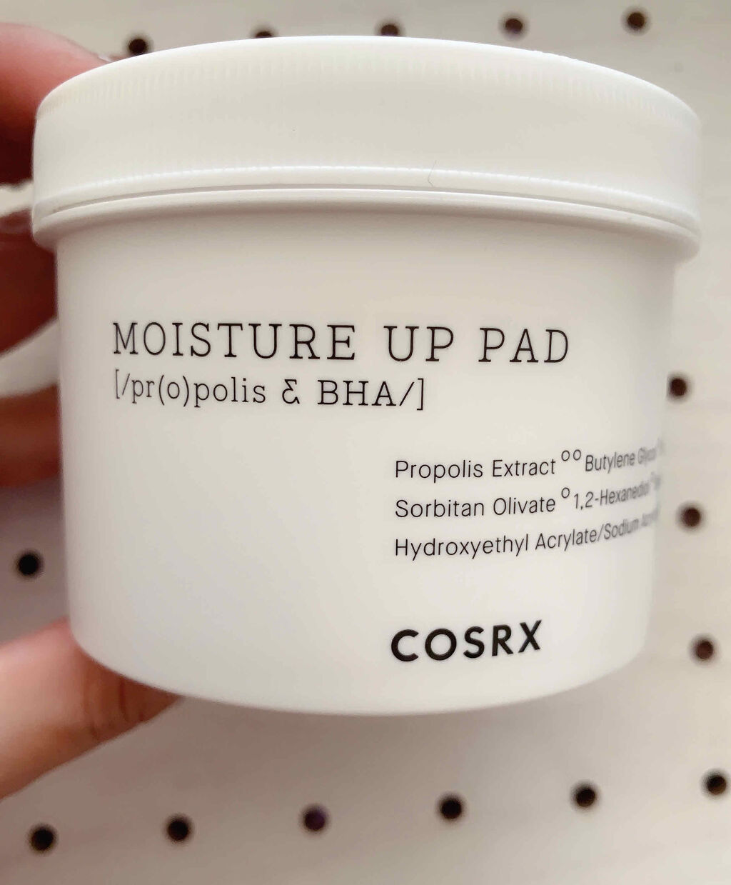 ワンステップモイスチャーアップパッド/COSRX/トナーパッドを使ったクチコミ（2枚目）