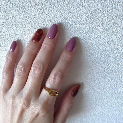 ジェルネイル(ライト対応)/セリア/ジェルネイルを使ったクチコミ(3枚目)