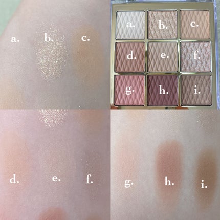 ソフトクレイビームアイシャドウパレット/AMIOK/ジェル・クリームアイシャドウを使ったクチコミ(2枚目)