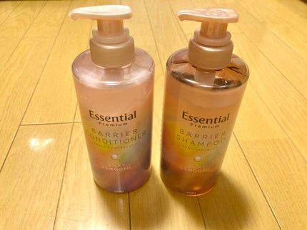 エッセンシャルプレミアム バリアシャンプー・コンディショナー シルキー&スムース/エッセンシャル/市販シャンプーを使ったクチコミ(3枚目)