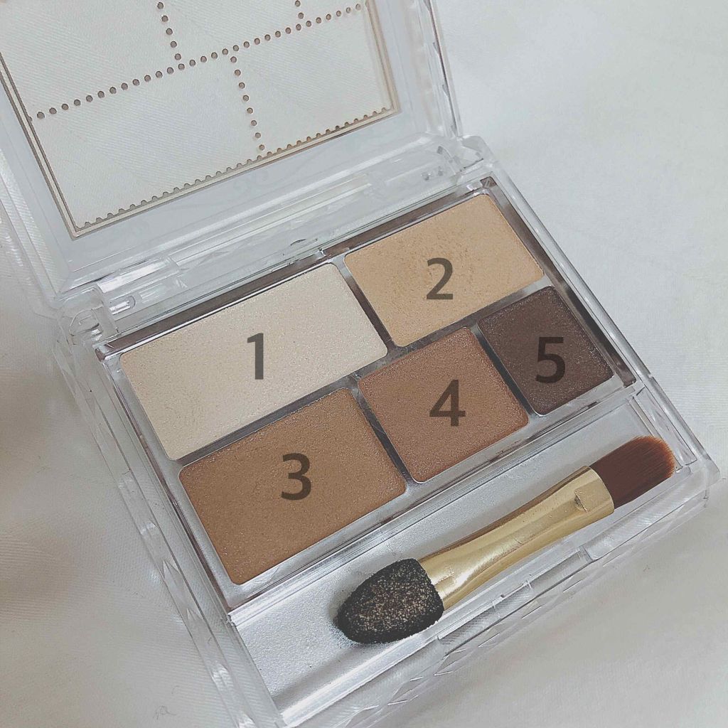 パーフェクトマルチアイズ/キャンメイク/アイシャドウパレットを使ったクチコミ(2枚目)