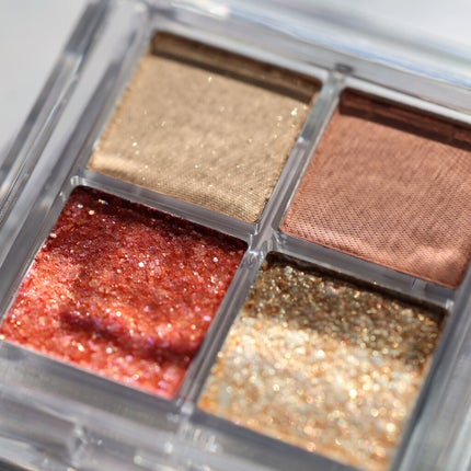 TWINKLE POP Pearl Flex Glitter Eye Palette/CLIO/アイシャドウパレットを使ったクチコミ(5枚目)