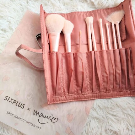 SIXPLUS×mamiseto メイクブラシ9本セット/SIXPLUS/メイクブラシを使ったクチコミ(1枚目)