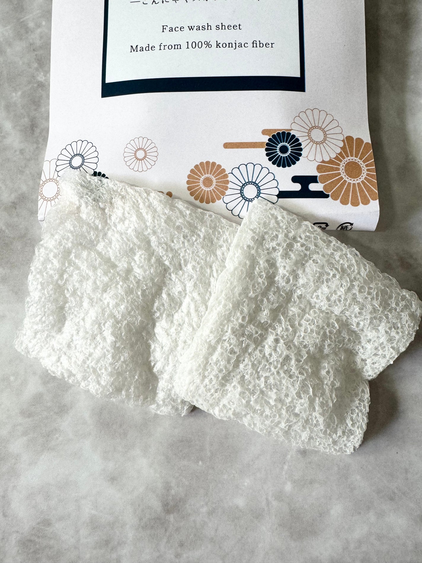 こんにゃくスポンジシート -天女の羽衣-/ナチュラブ/その他スキンケアグッズを使ったクチコミ(2枚目)