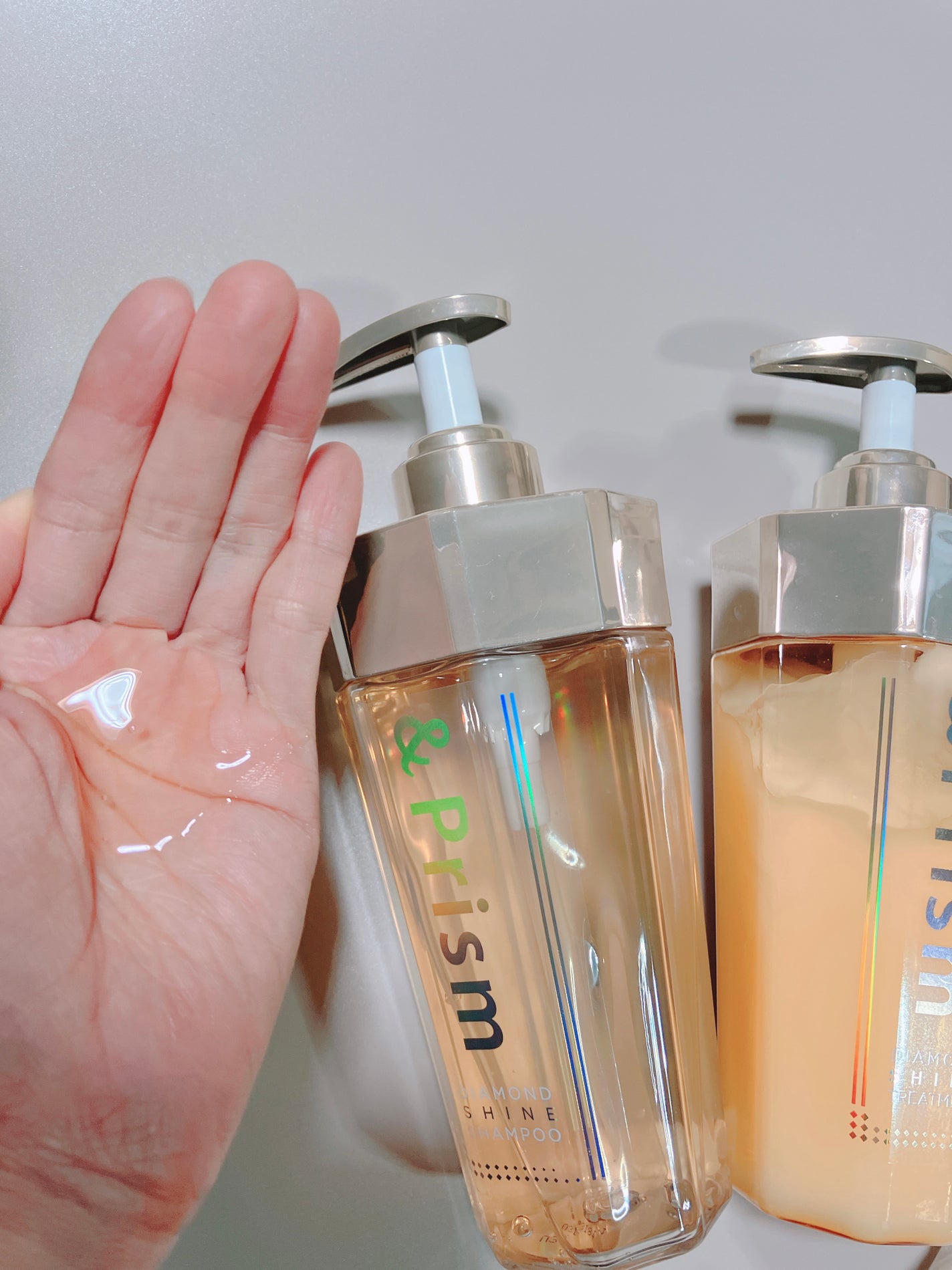 DIAMOND SHINE シャンプー/ヘアトリートメント/&Prism/市販シャンプーを使ったクチコミ(3枚目)