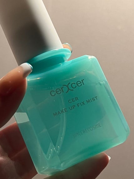 メイクアップフィックスミスト/cerXcer/フィックスミストを使ったクチコミ(1枚目)