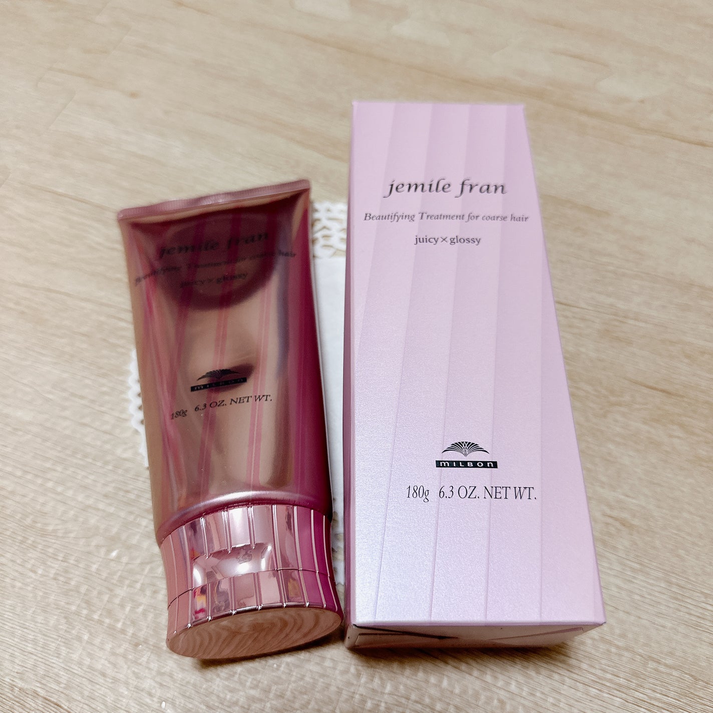 トリートメント ジューシーグロッシー うるツヤ/ジェミールフラン/ヘアマスク・ヘアパックを使ったクチコミ(2枚目)