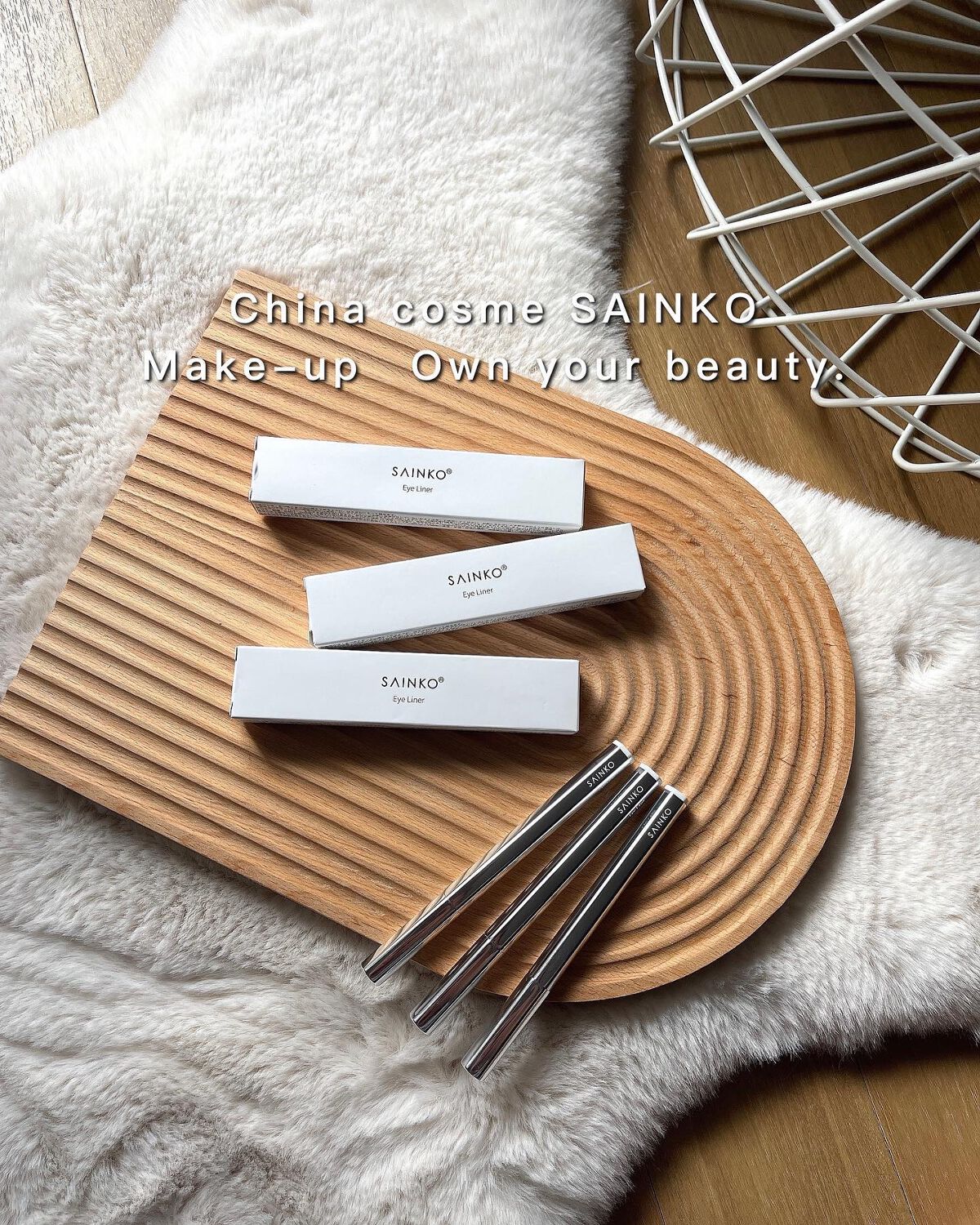 ベルベットリキッドアイライナー/SAINKO/リキッドアイライナーを使ったクチコミ(2枚目)