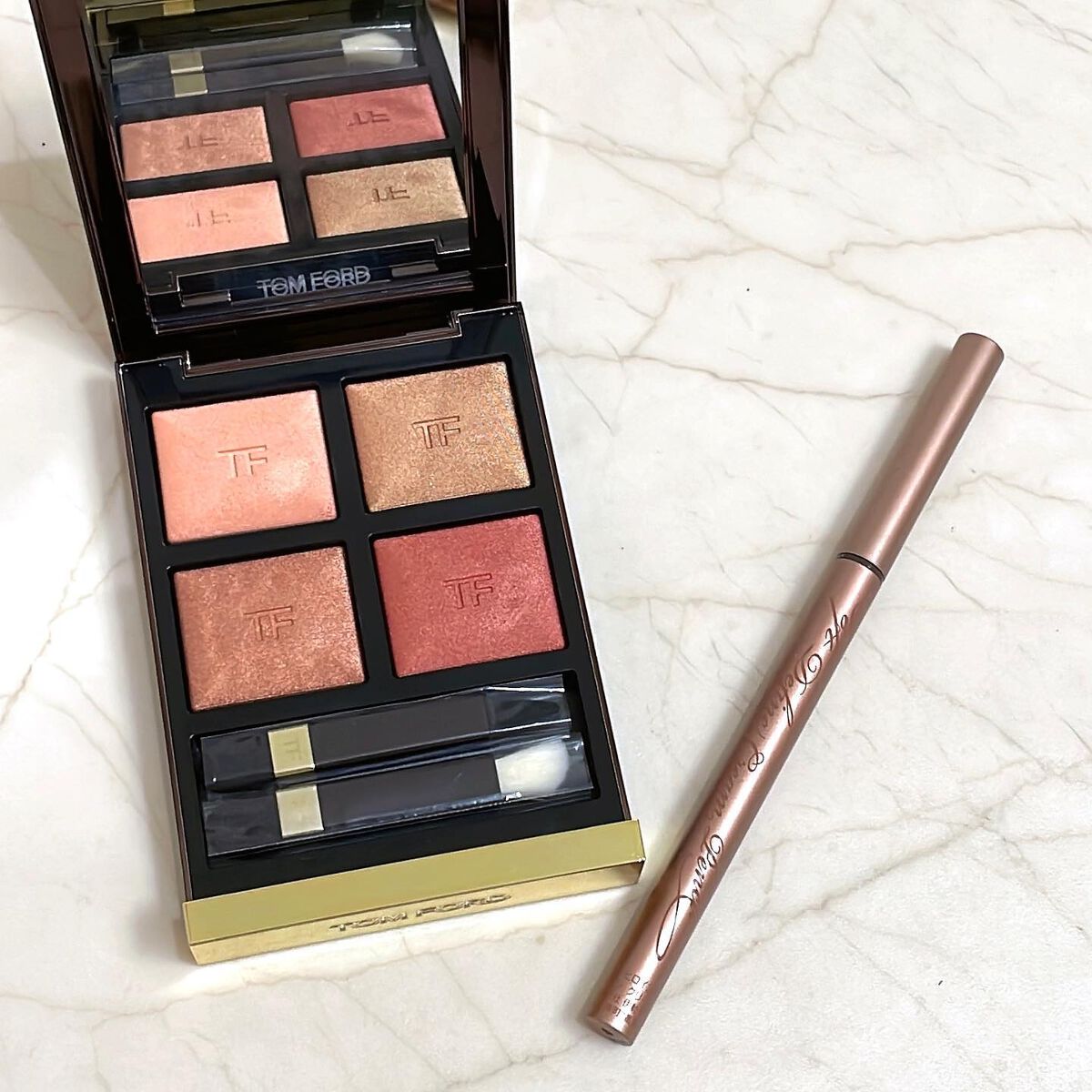 アイ カラー クォード/TOM FORD BEAUTY/アイシャドウパレットを使ったクチコミ（1枚目）