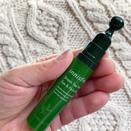 グリーンティーシード アイ&フェイスボール/innisfree/美容液を使ったクチコミ(5枚目)