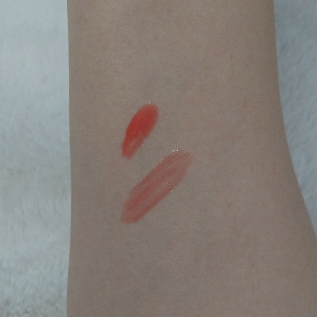 リップケアオイル/excel/リップグロスを使ったクチコミ（2枚目）