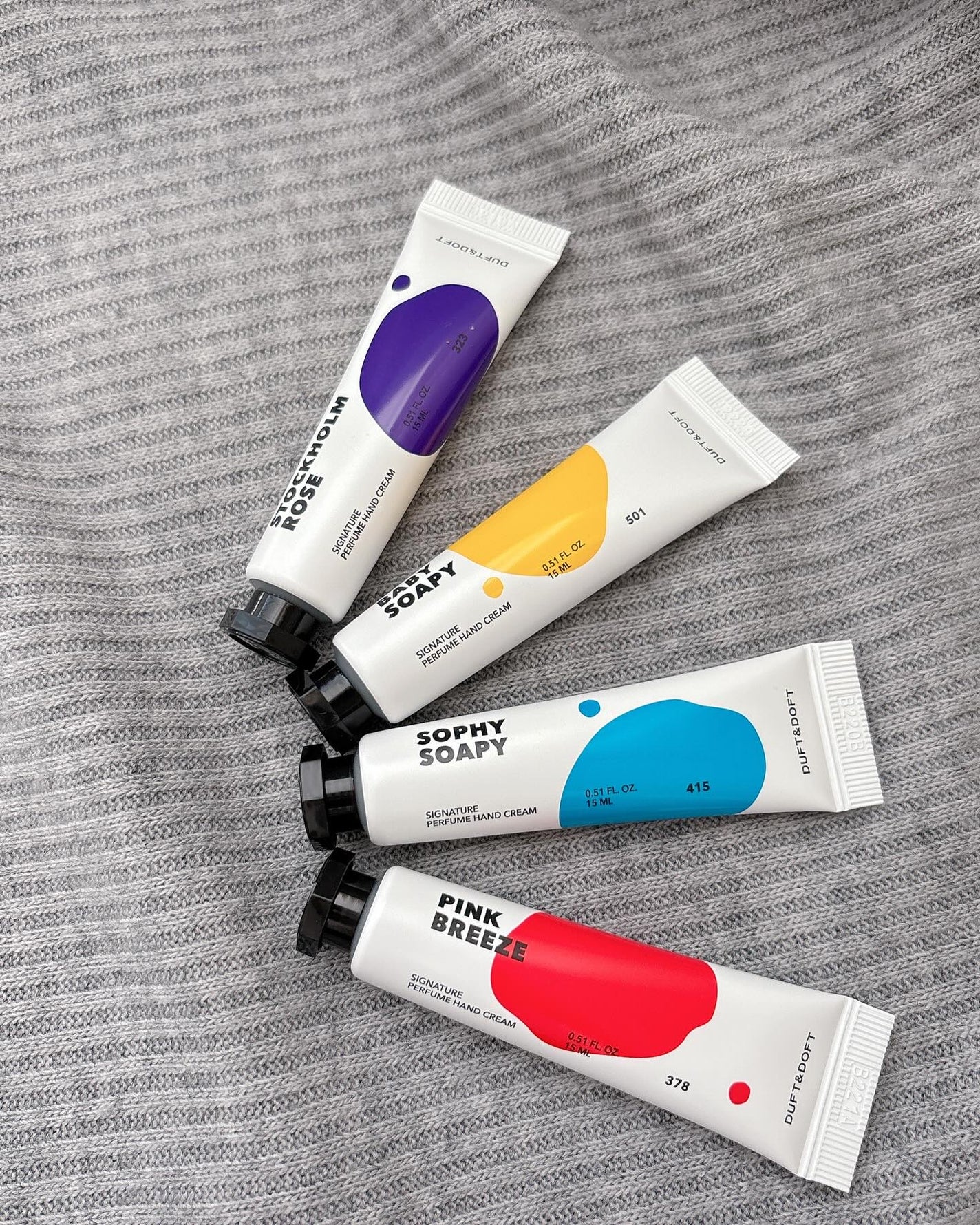 シグネチャーパフュームハンドクリームミニチュアギフトセット/DUFT&DOFT/ハンドクリームを使ったクチコミ(2枚目)