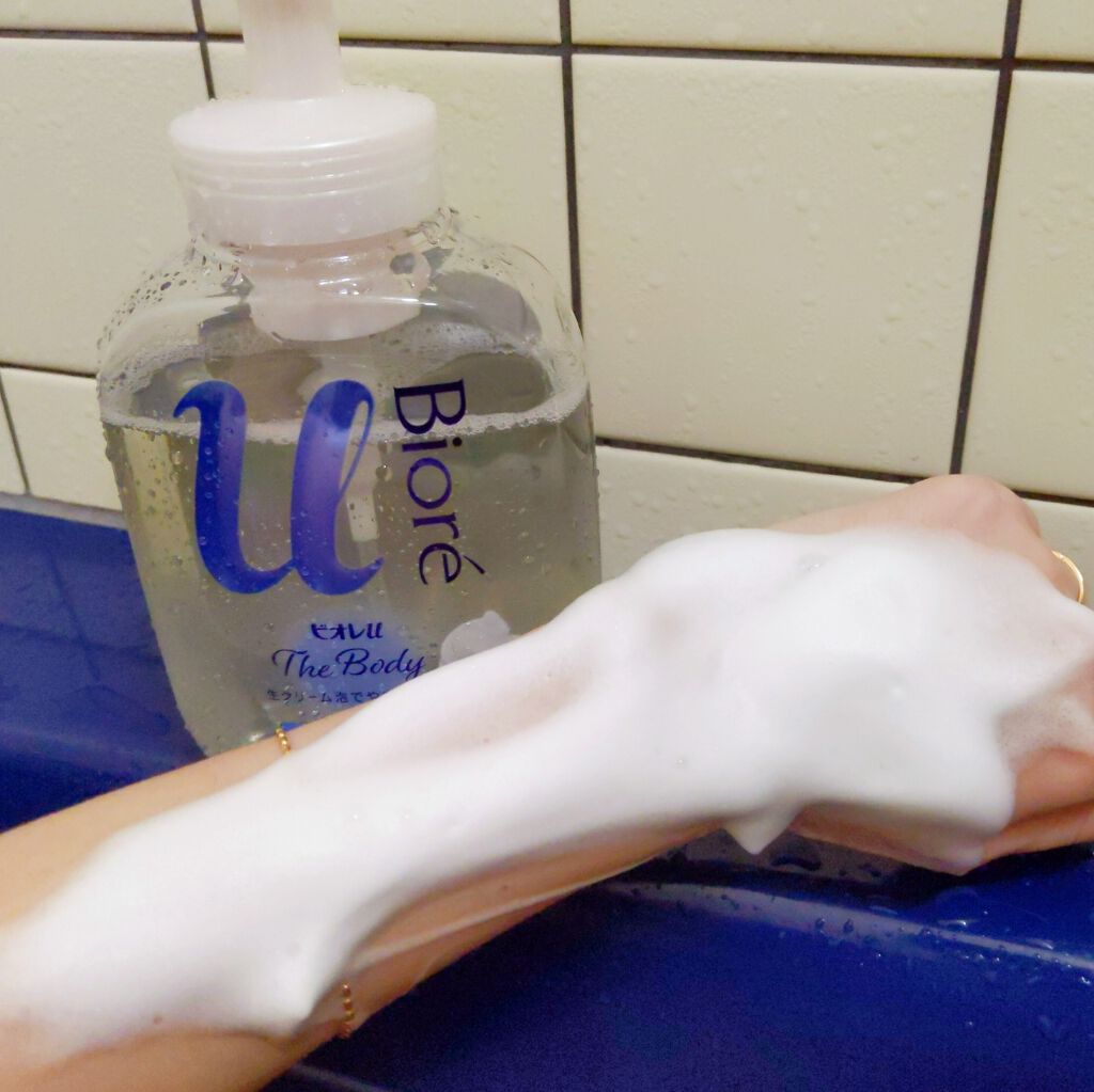 ザ ボディ 泡タイプ ピュアリーサボンの香り/ビオレu/ボディソープを使ったクチコミ(2枚目)