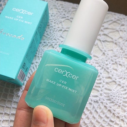 メイクアップフィックスミスト/cerXcer/フィックスミストを使ったクチコミ(2枚目)