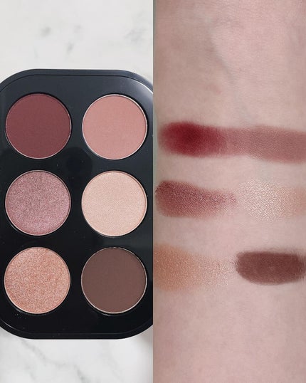 コネクト イン カラー アイシャドウ パレット × 6/M・A・C/アイシャドウパレットを使ったクチコミ(4枚目)