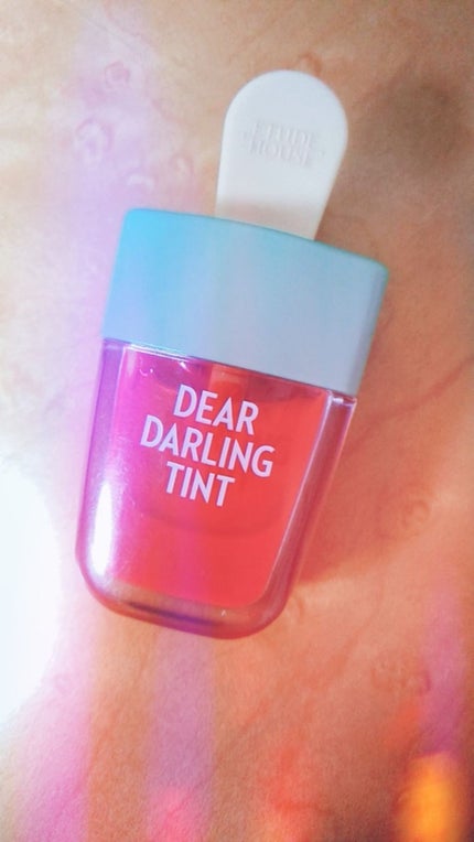 ディアダーリン ウォータージェルティント (アイスティント)/ETUDE/口紅を使ったクチコミ(1枚目)