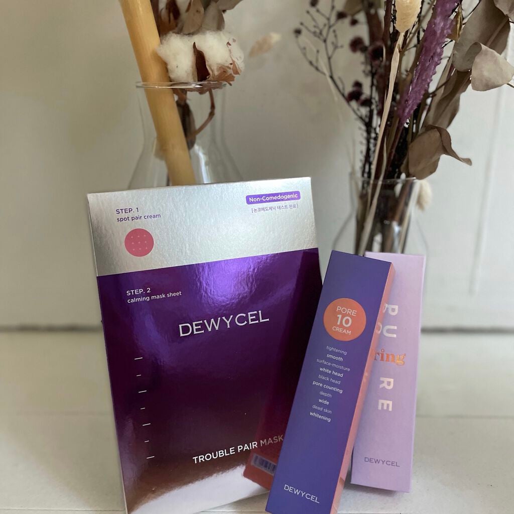 トラブルペアーマスク/DEWYCEL/シートマスク・パックを使ったクチコミ(1枚目)