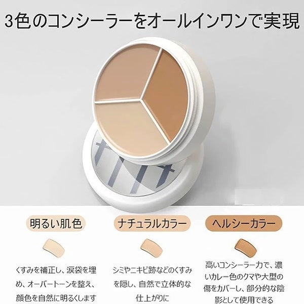 カバーアッププロコンシーラー/TFIT/パレットコンシーラーを使ったクチコミ(2枚目)