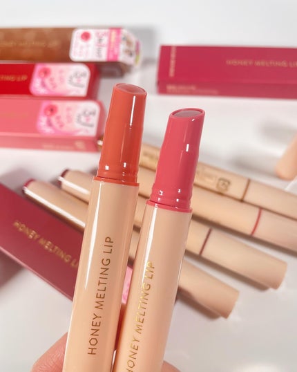ハニーメルティングリップ/ネイチャーリパブリック/口紅を使ったクチコミ(2枚目)