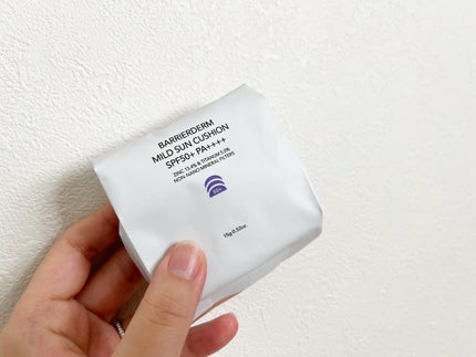 バリアダームマイルドサンクッション/SKIN&LAB/クッションファンデーションを使ったクチコミ(2枚目)